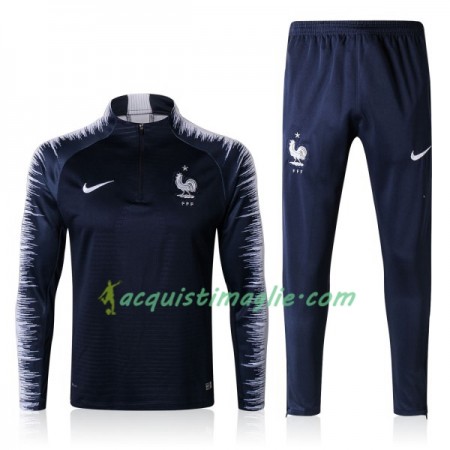 Francia Tute Felpe da Allenamento 2018 Blu